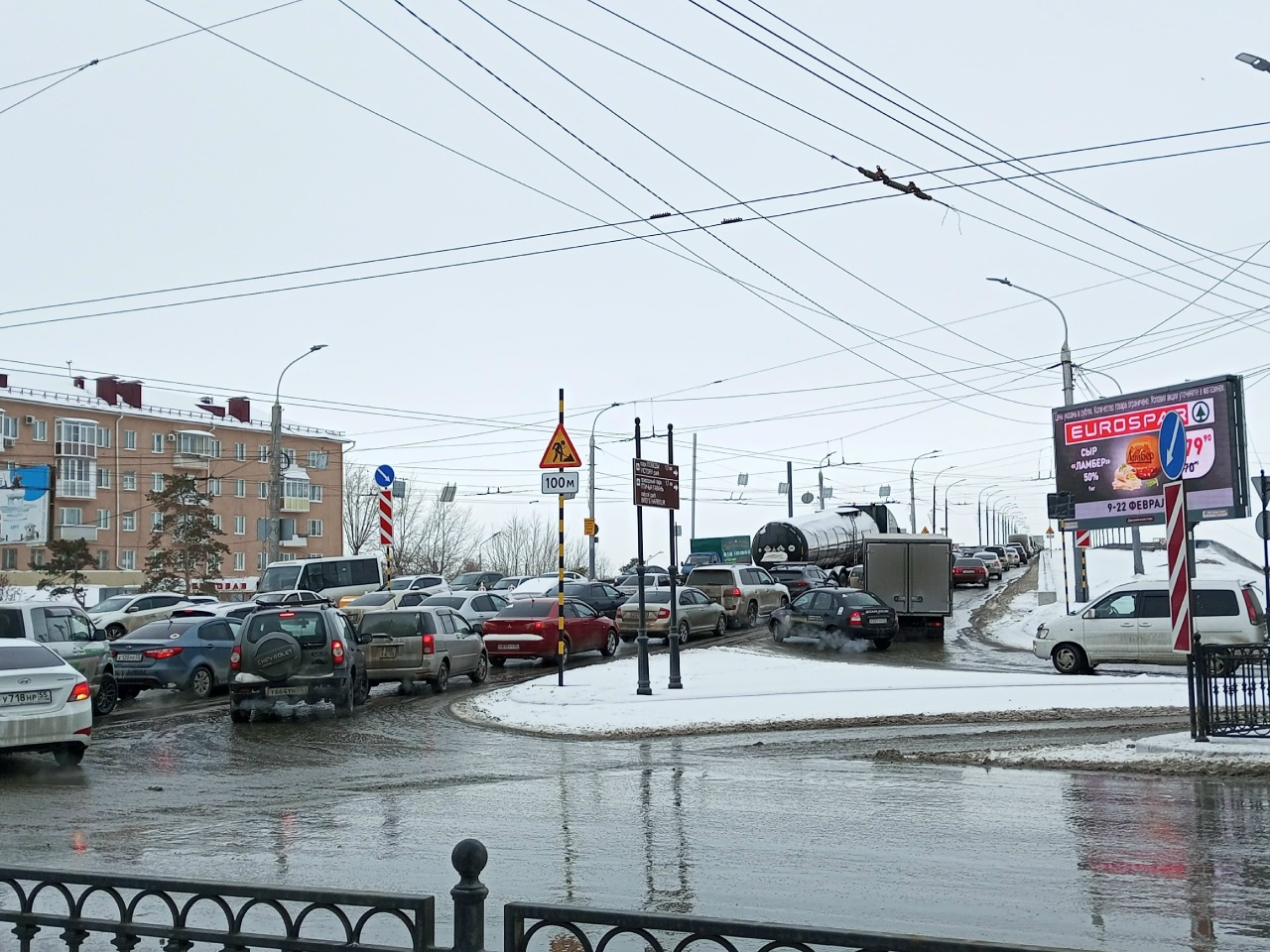 ленинградский мост в омске